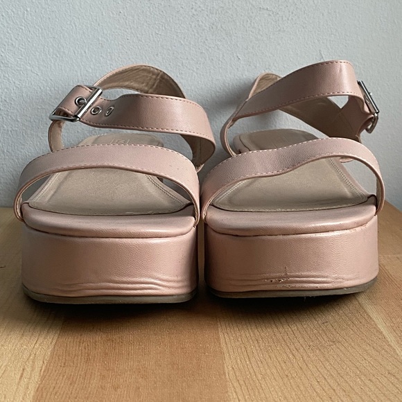ASOS Pink Platform Sandals - Picture 9 of 11